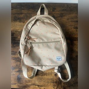 Herschel Supply Co tan mini backpack